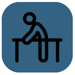 Icono de rehabilitación