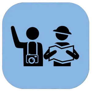 Icono de excursiones y salidas programadas